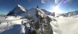 Archived image Webcam Panoramic View, Jungfraujoch 07:00