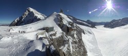 Archived image Webcam Panoramic View, Jungfraujoch 09:00