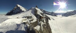 Archiv Foto Webcam Jungfraujoch-Panorama, Berner Oberland 09:00