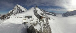 Archiv Foto Webcam Jungfraujoch-Panorama, Berner Oberland 11:00