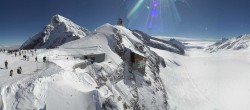 Archiv Foto Webcam Jungfraujoch-Panorama, Berner Oberland 09:00