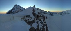 Archived image Webcam Panoramic View, Jungfraujoch 05:00
