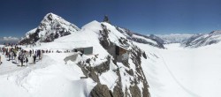 Archiv Foto Webcam Jungfraujoch-Panorama, Berner Oberland 11:00