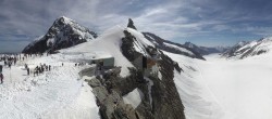 Archiv Foto Webcam Jungfraujoch-Panorama, Berner Oberland 09:00