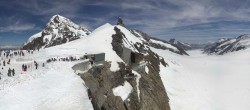 Archiv Foto Webcam Jungfraujoch-Panorama, Berner Oberland 13:00