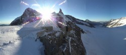 Archiv Foto Webcam Jungfraujoch-Panorama, Berner Oberland 06:00