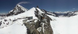 Archiv Foto Webcam Jungfraujoch-Panorama, Berner Oberland 11:00