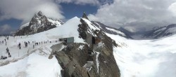 Archiv Foto Webcam Jungfraujoch-Panorama, Berner Oberland 13:00