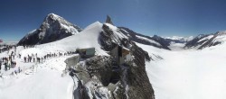 Archiv Foto Webcam Jungfraujoch-Panorama, Berner Oberland 09:00