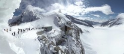 Archiv Foto Webcam Jungfraujoch-Panorama, Berner Oberland 09:00