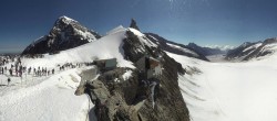Archiv Foto Webcam Jungfraujoch-Panorama, Berner Oberland 09:00
