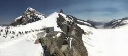 Archiv Foto Webcam Jungfraujoch-Panorama, Berner Oberland 11:00