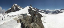 Archived image Webcam Panoramic View, Jungfraujoch 11:00