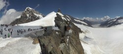 Archived image Webcam Panoramic View, Jungfraujoch 13:00