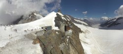 Archived image Webcam Panoramic View, Jungfraujoch 15:00