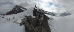 Archiv Foto Webcam Jungfraujoch-Panorama, Berner Oberland 09:00