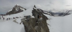 Archiv Foto Webcam Jungfraujoch-Panorama, Berner Oberland 13:00