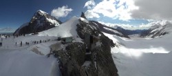Archiv Foto Webcam Jungfraujoch-Panorama, Berner Oberland 09:00