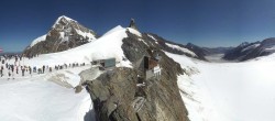 Archived image Webcam Panoramic View, Jungfraujoch 13:00
