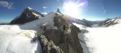 Archiv Foto Webcam Jungfraujoch-Panorama, Berner Oberland 08:00