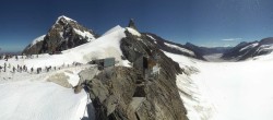 Archiv Foto Webcam Jungfraujoch-Panorama, Berner Oberland 11:00