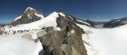 Archiv Foto Webcam Jungfraujoch-Panorama, Berner Oberland 13:00