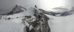 Archiv Foto Webcam Jungfraujoch-Panorama, Berner Oberland 09:00