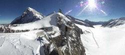 Archiv Foto Webcam Jungfraujoch-Panorama, Berner Oberland 09:00