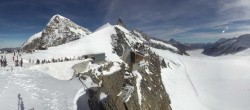 Archiv Foto Webcam Jungfraujoch-Panorama, Berner Oberland 13:00