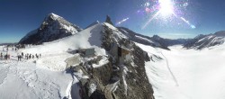 Archiv Foto Webcam Jungfraujoch-Panorama, Berner Oberland 09:00