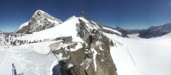 Archiv Foto Webcam Jungfraujoch-Panorama, Berner Oberland 13:00