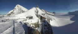 Archived image Webcam Panoramic View, Jungfraujoch 13:00