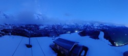 Archiv Foto Webcam Kleine Scheidegg-Lauberhorn, Grindelwald 22:00