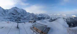 Archiv Foto Webcam Kleine Scheidegg-Lauberhorn, Grindelwald 07:00