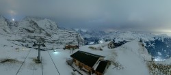 Archiv Foto Webcam Kleine Scheidegg-Lauberhorn, Grindelwald 01:00