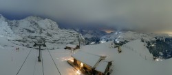 Archived image Webcam Top Station Lauberhorn, Grindelwald 17:00