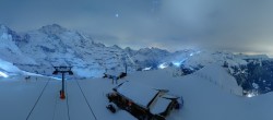 Archived image Webcam Top Station Lauberhorn, Grindelwald 23:00