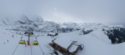 Archived image Webcam Top Station Lauberhorn, Grindelwald 13:00