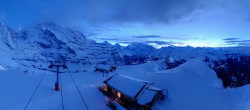 Archived image Webcam Top Station Lauberhorn, Grindelwald 17:00