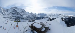 Archiv Foto Webcam Kleine Scheidegg-Lauberhorn, Grindelwald 13:00