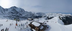 Archiv Foto Webcam Kleine Scheidegg-Lauberhorn, Grindelwald 09:00