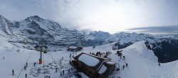 Archived image Webcam Top Station Lauberhorn, Grindelwald 15:00