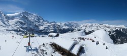 Archived image Webcam Top Station Lauberhorn, Grindelwald 11:00