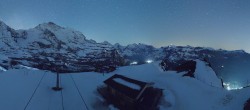 Archived image Webcam Top Station Lauberhorn, Grindelwald 01:00