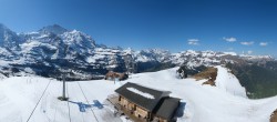 Archived image Webcam Top Station Lauberhorn, Grindelwald 09:00