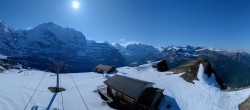 Archiv Foto Webcam Kleine Scheidegg-Lauberhorn, Grindelwald 23:00