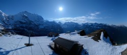 Archiv Foto Webcam Kleine Scheidegg-Lauberhorn, Grindelwald 01:00
