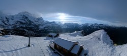 Archiv Foto Webcam Kleine Scheidegg-Lauberhorn, Grindelwald 03:00