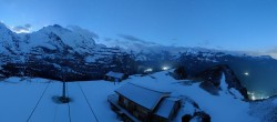 Archiv Foto Webcam Kleine Scheidegg-Lauberhorn, Grindelwald 01:00