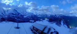 Archiv Foto Webcam Kleine Scheidegg-Lauberhorn, Grindelwald 03:00